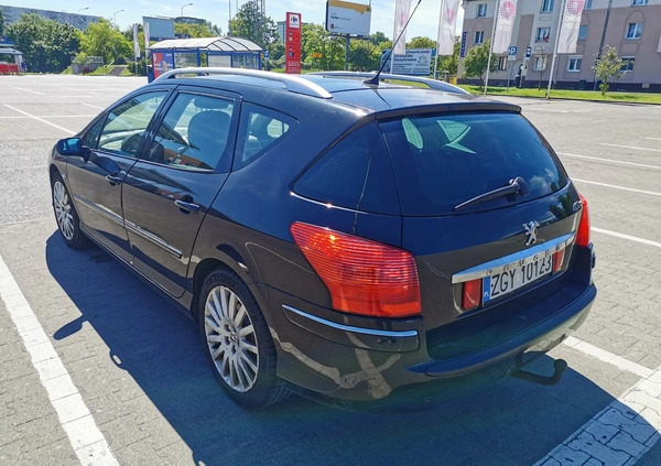 Peugeot 407 cena 12900 przebieg: 302000, rok produkcji 2008 z Szczecin małe 121